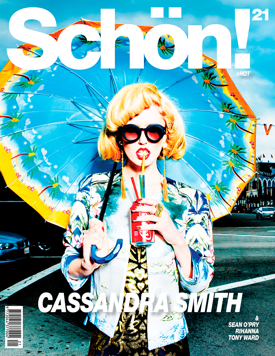 Cover / Cassandra Smith @ Next Models by Miguel Starcevich @ De Annesley Agency Producer / Annabel Schofield @ Bella*Bene Productions, De Annesley Agency Fashion / Luke Storey Jacket / Stella McCartney Dress / Moschino Sunglasses / Grey Ant Earrings / Courtesy of Palace Costume Co. Ring / Loree Rodkin