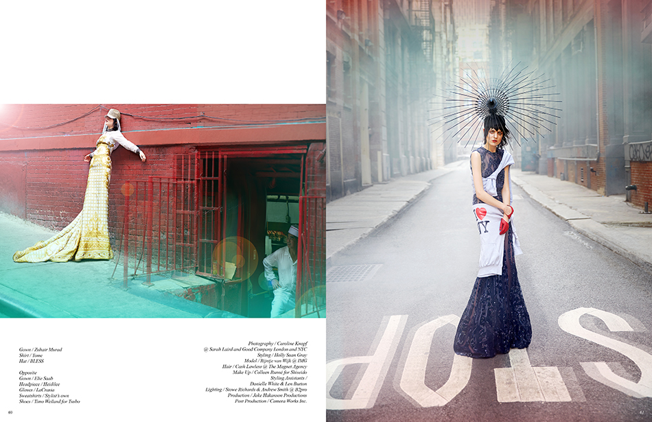 Photography / Caroline Knopf @ Sarah Laird and Good Company London and NYC Styling / Holly Suan Gray 