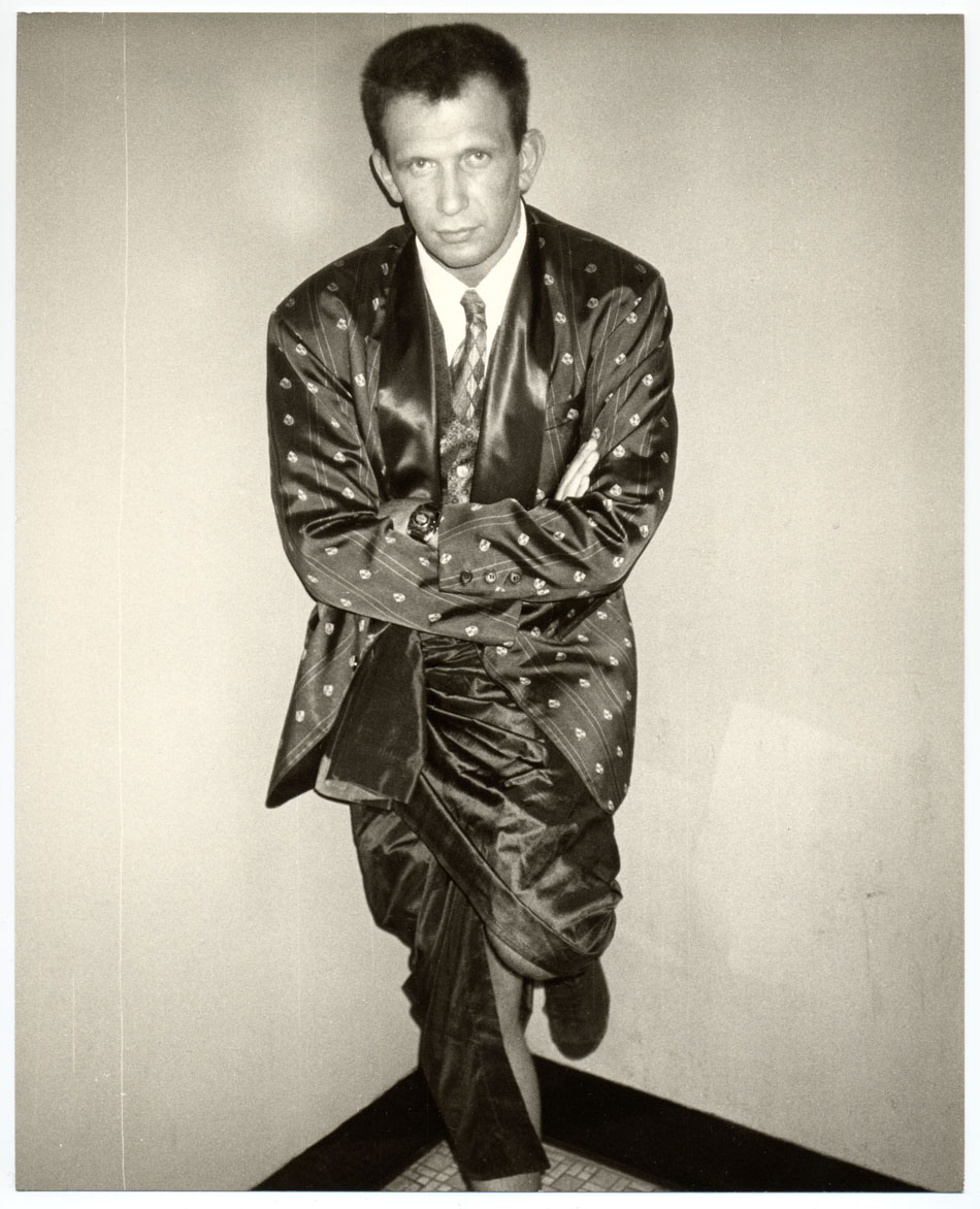 Andy Warhol (American, 1928–1987). Jean Paul Gaultier, 1984. Black and white print,10 x 8 in. (25.4 x 20.3 cm).© 2013 The Andy Warhol Foundation for the Visual Arts, Inc./Licensed by ARS