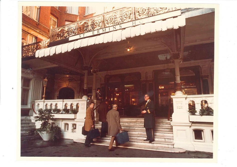 St Ermin's Hotel Entrance 1969