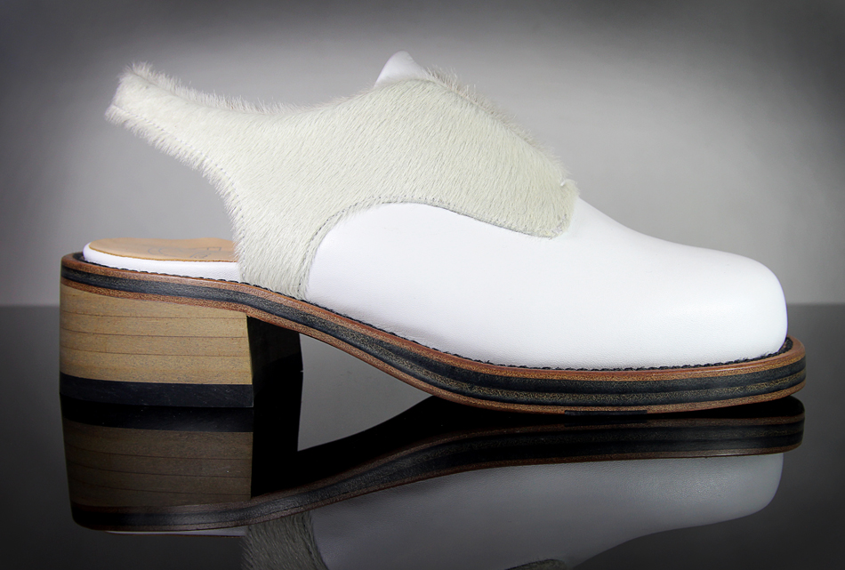 KD Syreni Shoe White Pony & Calf Leather (Buy online at LN-CC)