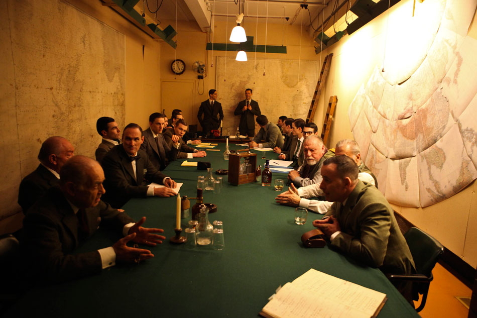 The English Gentleman at The Cabinet War Rooms, Photography George Garnier