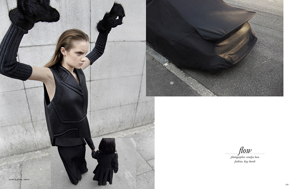 Photographer / Orsolya Luca Fashion / Kay Korsh Jacket & gloves / Marni