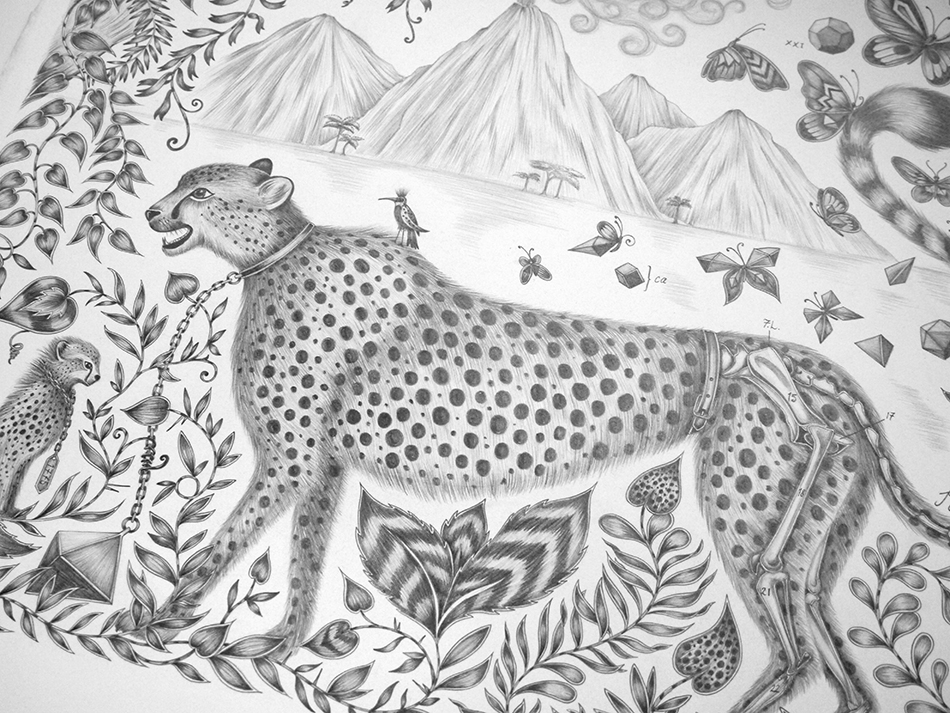 Cheetah Drawing