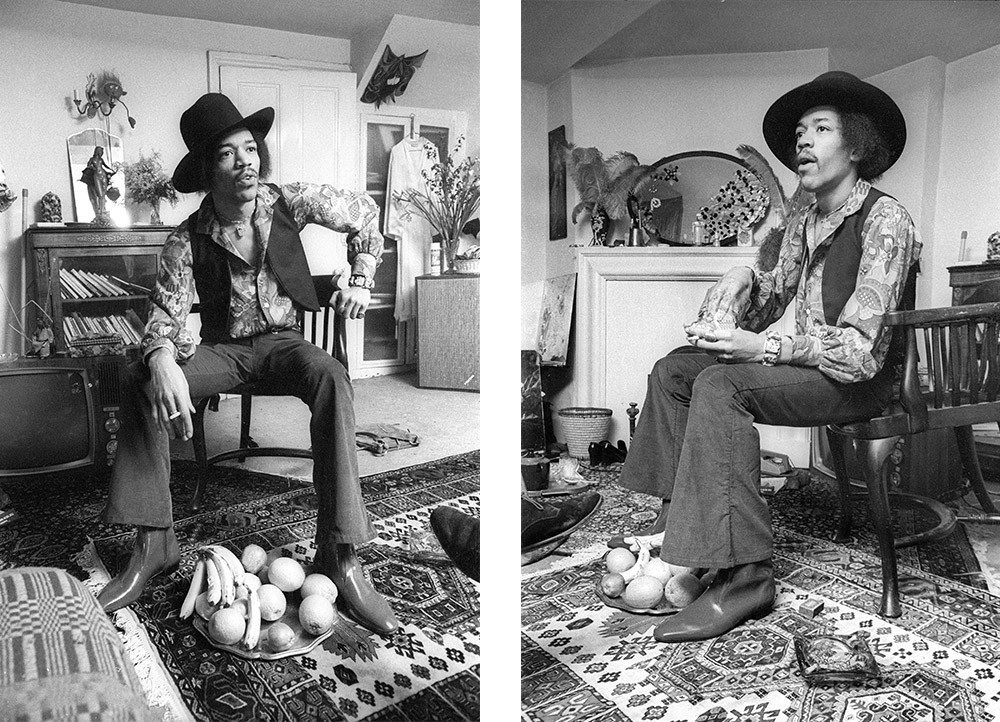 Jimi Hendrix by Barrie