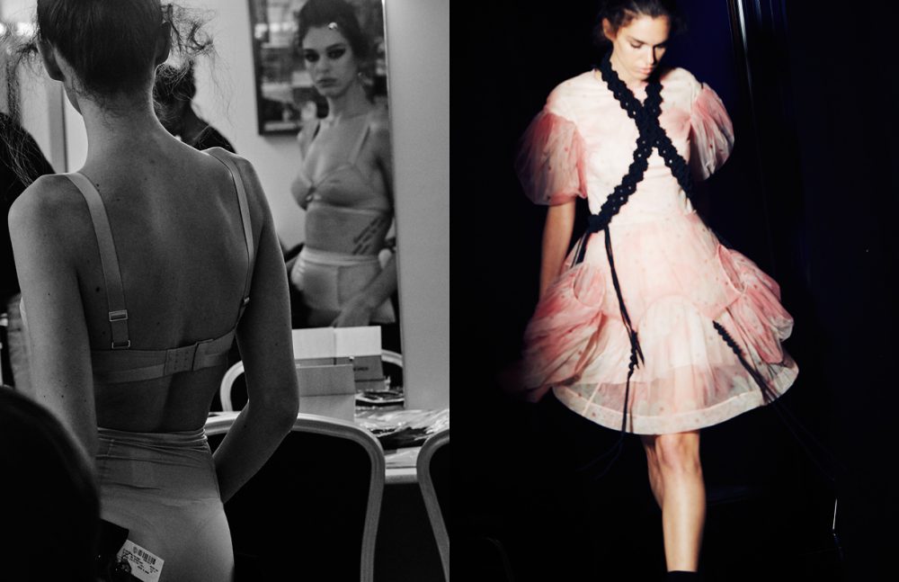 Lingerie / Stylist’s Own Opposite Dress / Simone Rocha at Boutique 1