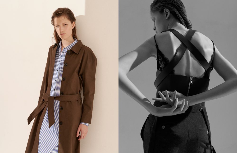 Shirt Dress & coat / Rika by Ulrika Lundgren  Opposite Top / Zana Bayne & Other Stories  Dress / Agent Provocateur  Trousers / Dior