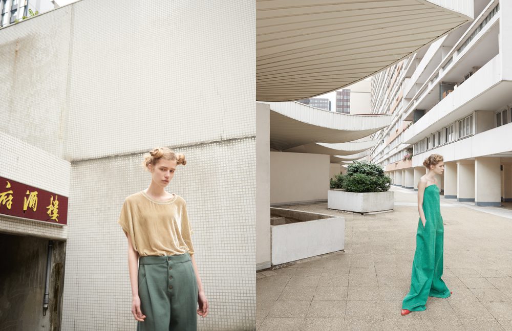 T-Shirt & Trousers / Nehera Opposite Combination / Wanda Nylon