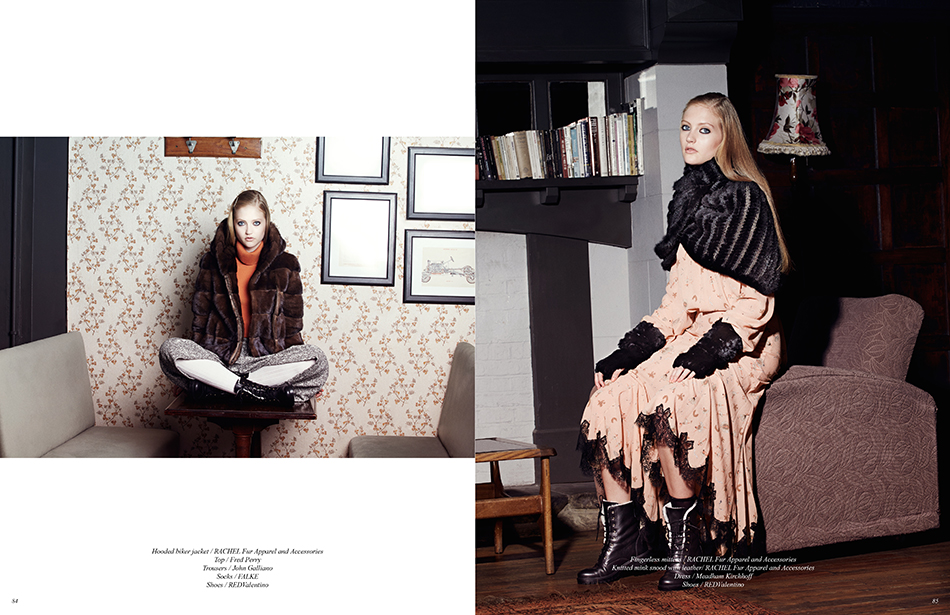 Designer / Rachel Zeitlin Photographer / Oliver Sutton Fashion Editor / Marianna Frannais 