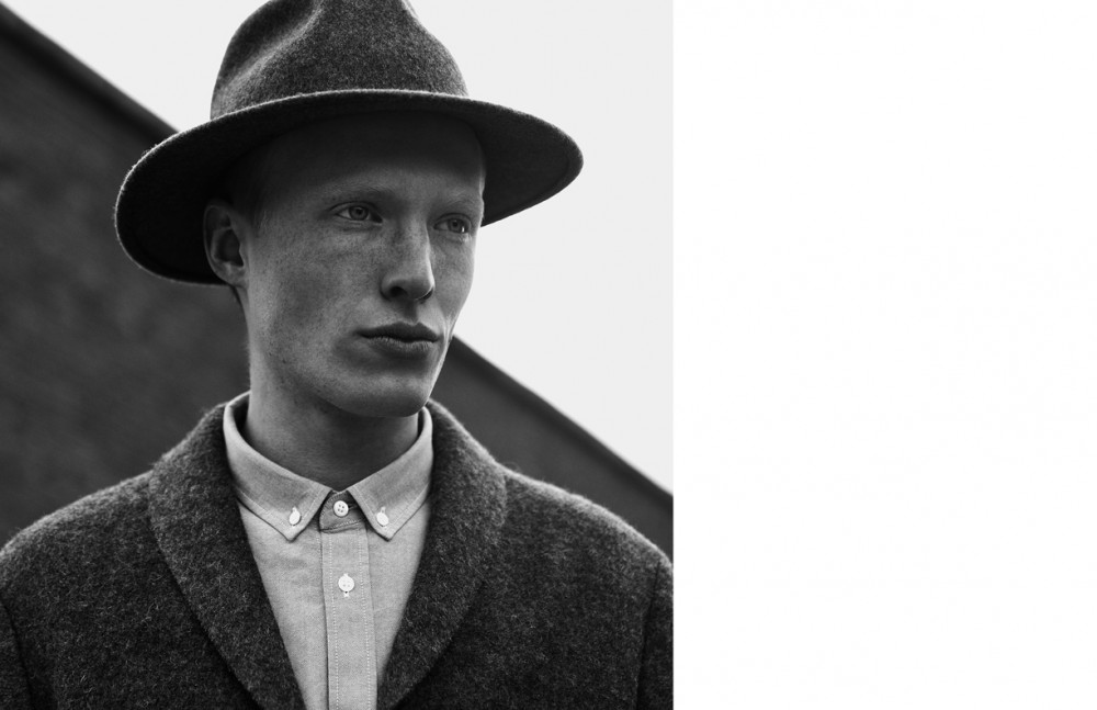 Phillip Wörtmann @ Modelwerk wears Hat / Brixton Shirt & trainers / COS Jacket / Herr von Eden