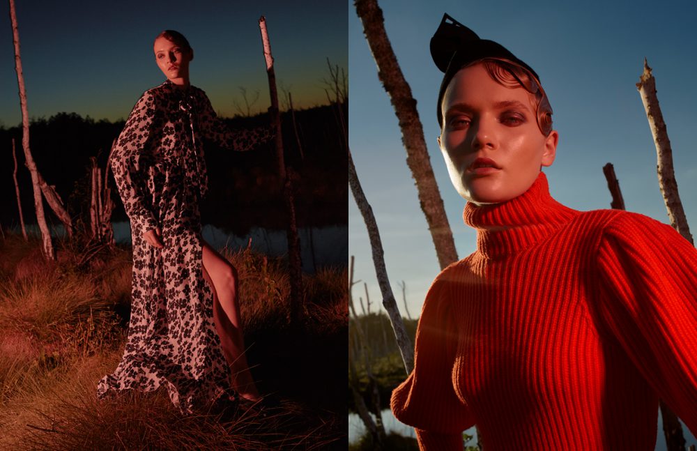 Total Look / McQ Alexander McQueen Opposite ￼￼Jumper / Dior  Toque / Marta Ruta
