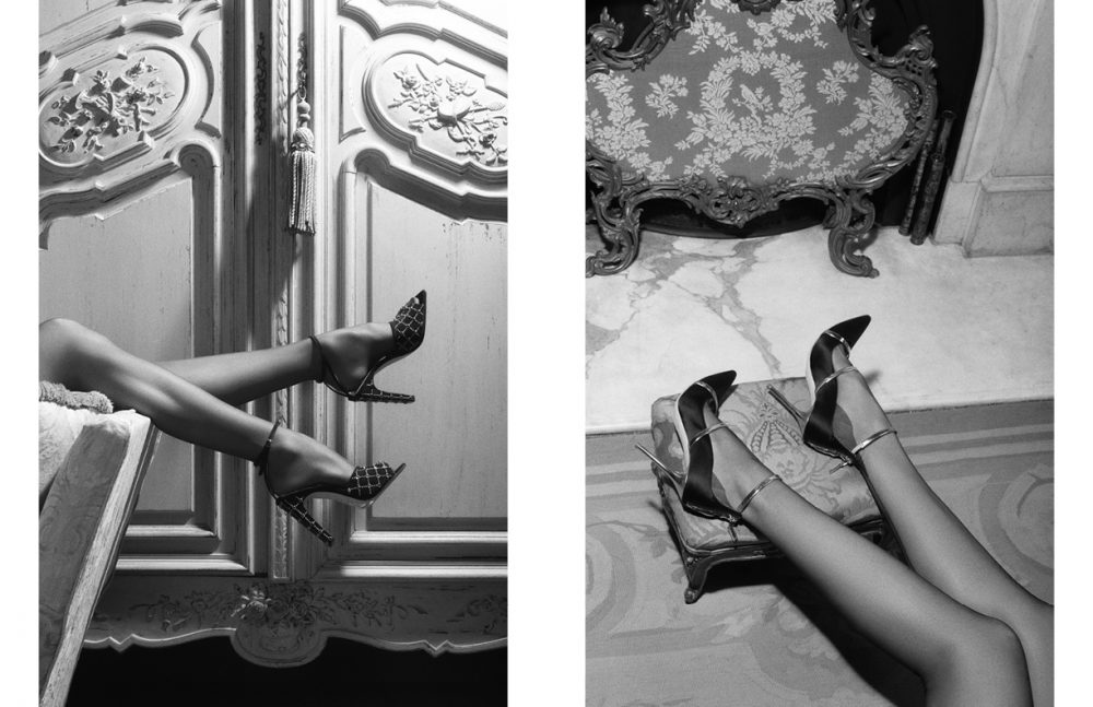 Shoes / Sergio Rossi Stockings / Wolford Opposite Shoes / Malone Souliers Stockings / Agent Provocateur 