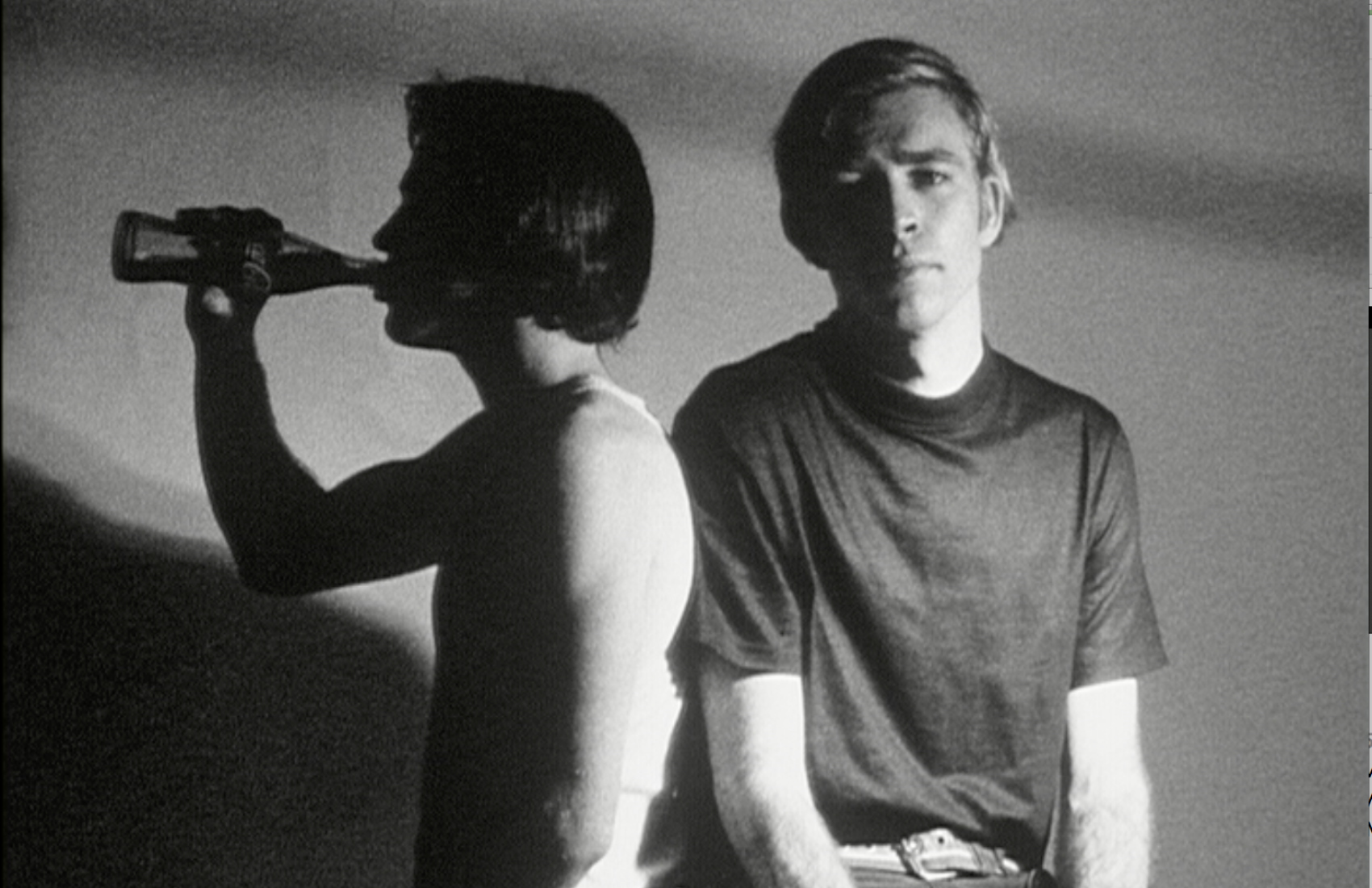 Still from Warhol's short films. Credit: Andy Warhol - Courtesy of Hedges Projects