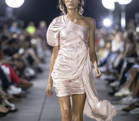 Ania Marincek and Lora Sonney from HEAD – Geneve. Photo by Alexander Palacio.