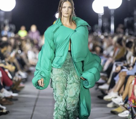 Ania Marincek and Lora Sonney from HEAD – Geneve. Photo by Alexander Palacio.