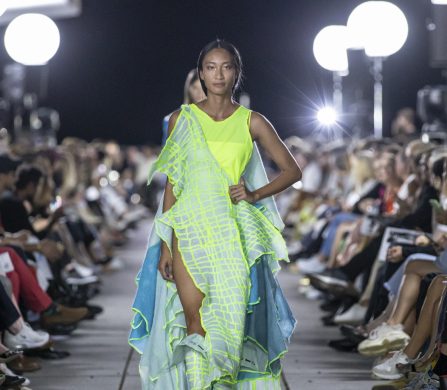 Ania Marincek and Lora Sonney from HEAD – Geneve. Photo by Alexander Palacio.