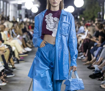 Ania Marincek and Lora Sonney from HEAD – Geneve. Photo by Alexander Palacio.