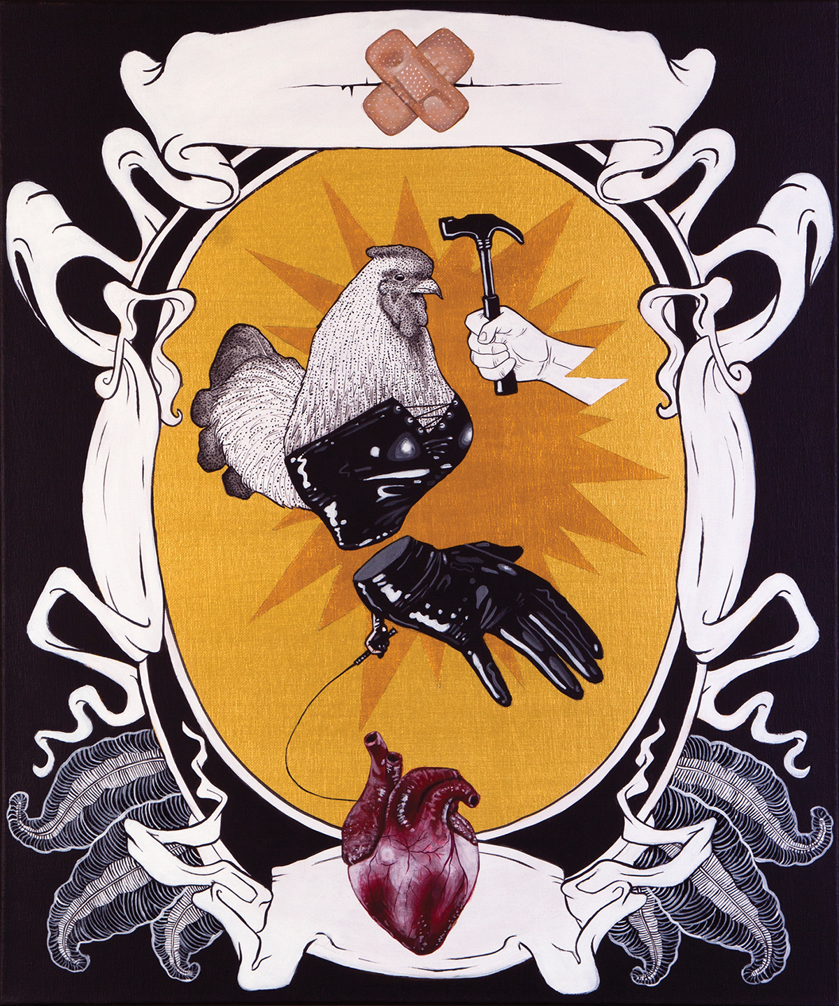 Stamatis Theoharis, "For the Heart of Katerina" (2016). Photo provided by RedD Gallery.