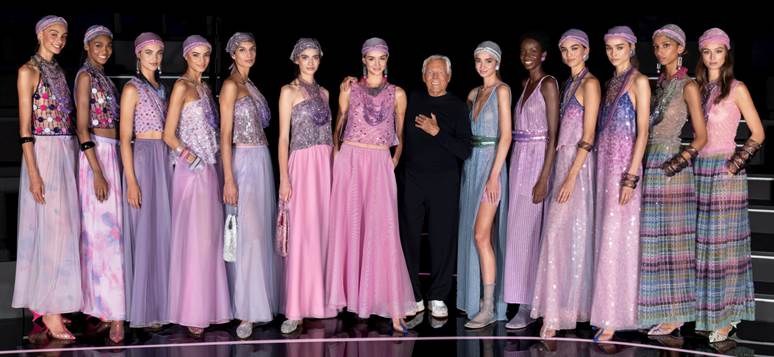 like a breeze | emporio armani women ss 24