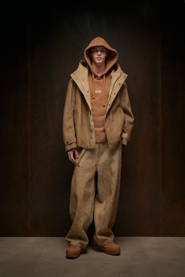 ten c aw25 | earth, texture, and the reinvention of the suit