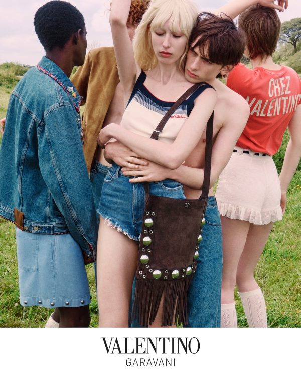 valentino | the nellcôte bag is the star of the new campaign