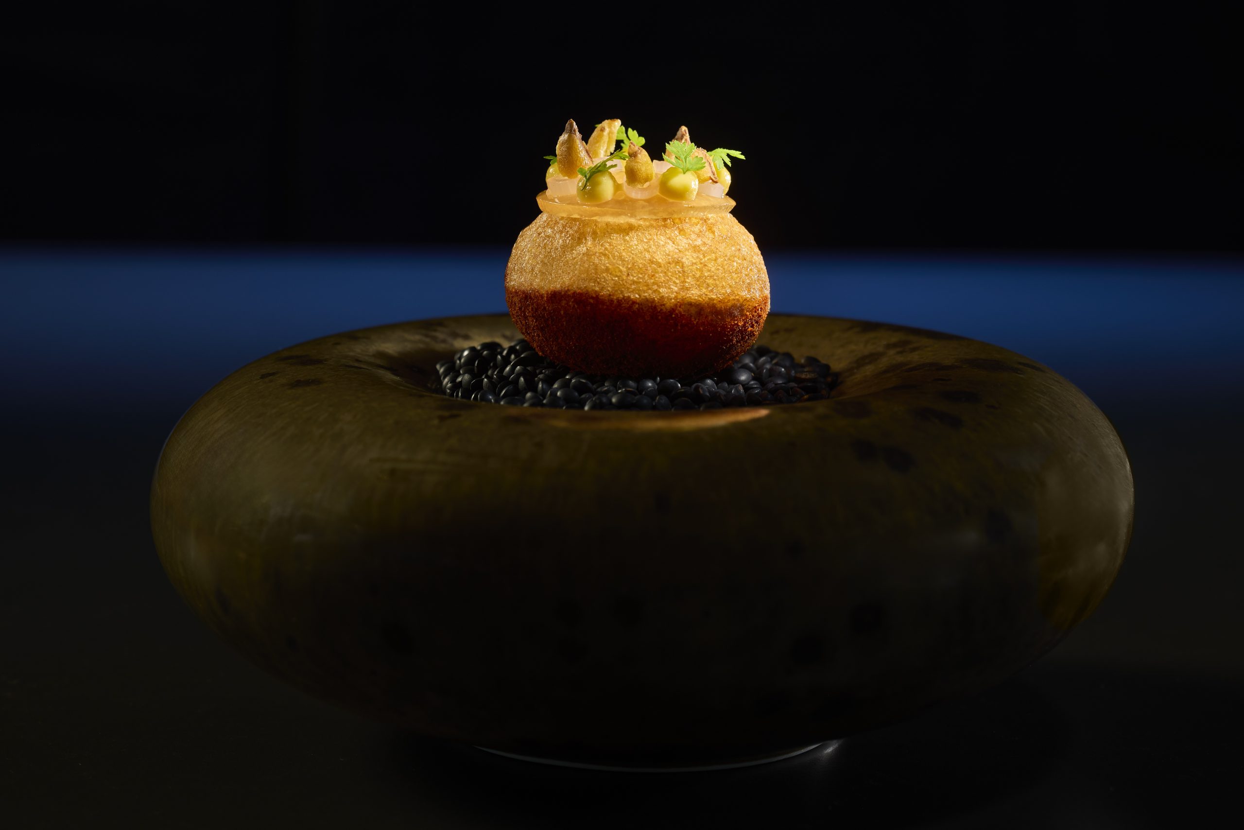 A grandious fine-dining Michelin experience. "Tastes of Discovery" menu 2025. Dishes by Hans Neuner, at Ocean Restaurant, Restaurante Ocean