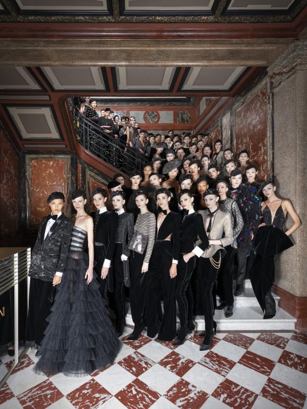 giorgio armani privé aw25 | noir séduisant