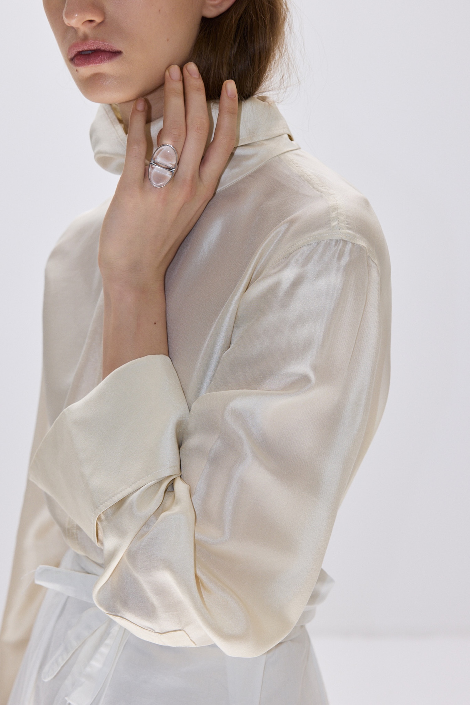 Eclipse Rock Crystal Split Ring (2)