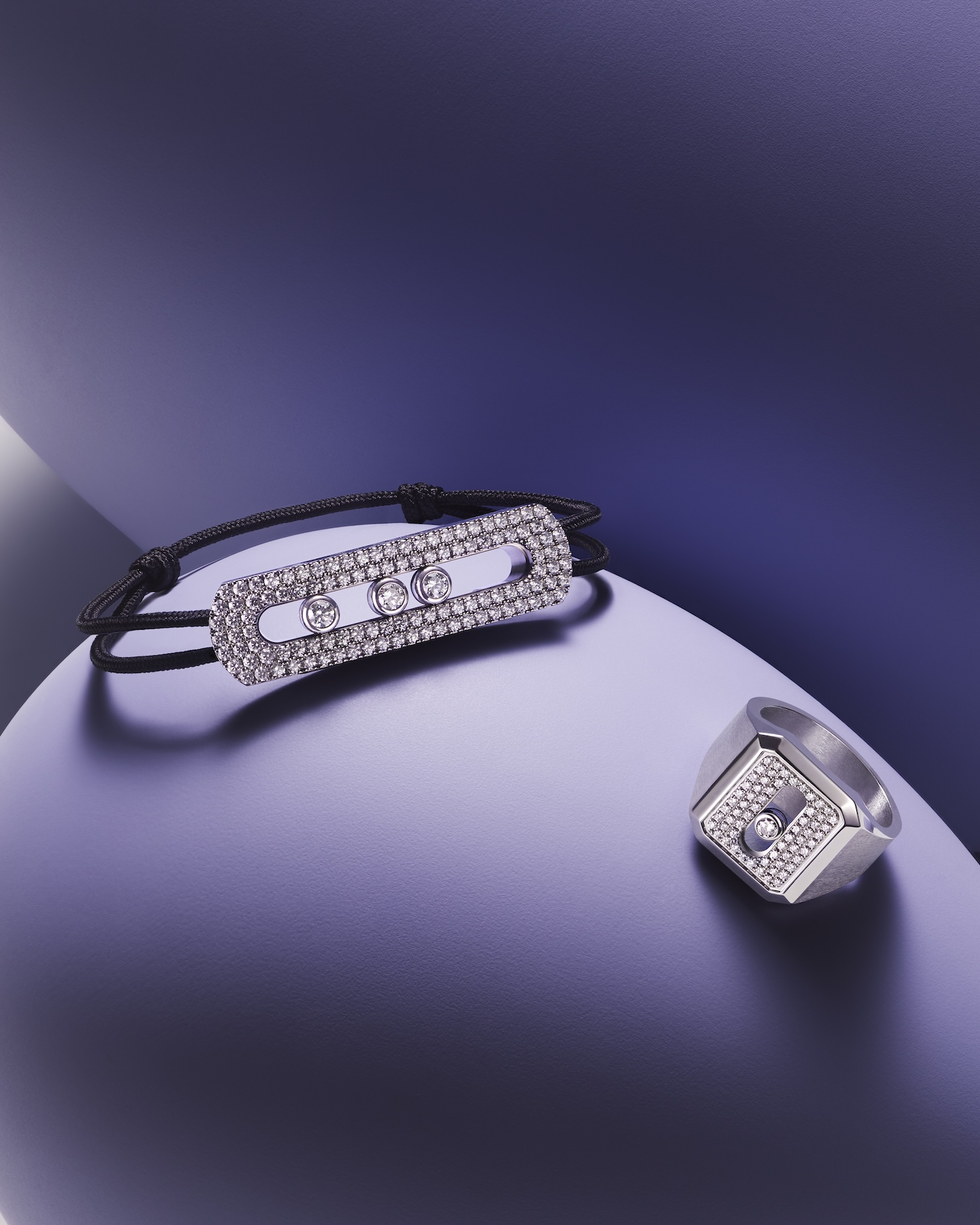 5 Messika – Seasonal Shoot – Holiday Season 2025 – Move Titanium – Still Life – 4:5 © Isabelle Bonjean